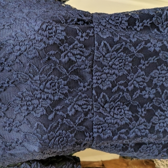 Planet Motherhood Women's Midi Maternity Dress w/Lace Size XL - Picture 3 of 6